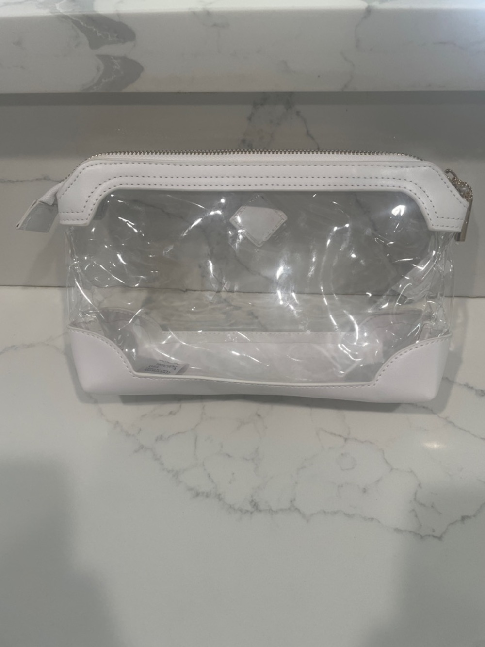 Kendra Scott White and Gold Patterned Cosmetic Pouch Duo - Picture 8 of 9